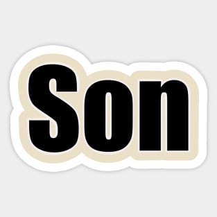 For the sons Sticker